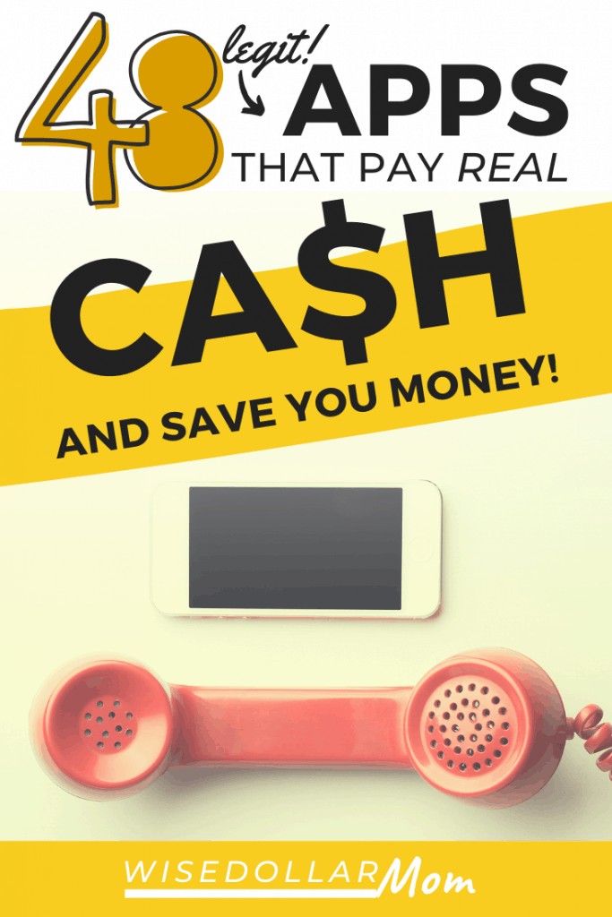 Looking for legit apps that pay real money? These amazing apps will help you earn extra cash for your family. Moms just like you are loving these genius apps that pay you real cash. It's a no-brainer! Which one will you try?