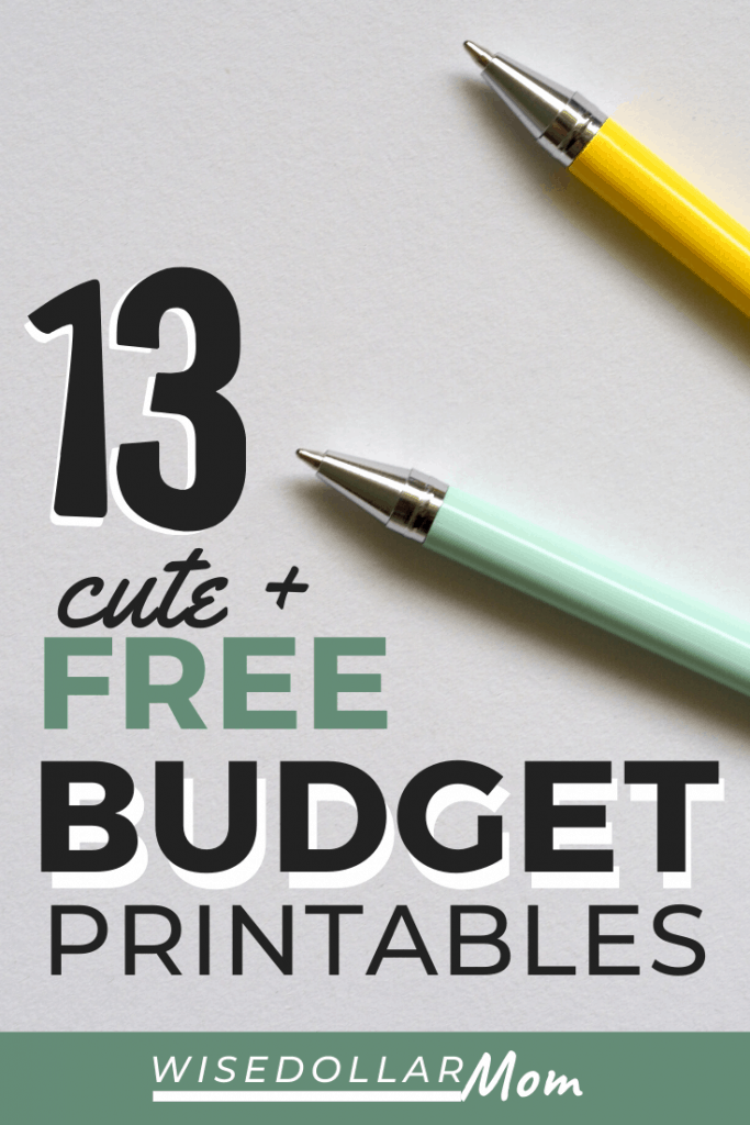 Searching for free printable budget templates? You need budgeting tools with brains and beauty! We've got the best cute printable monthly budget tools. These mom-approved free printable budget planner tools will help you get organized, stay motivated, and rock your family finances. Find the best budget printable for you!