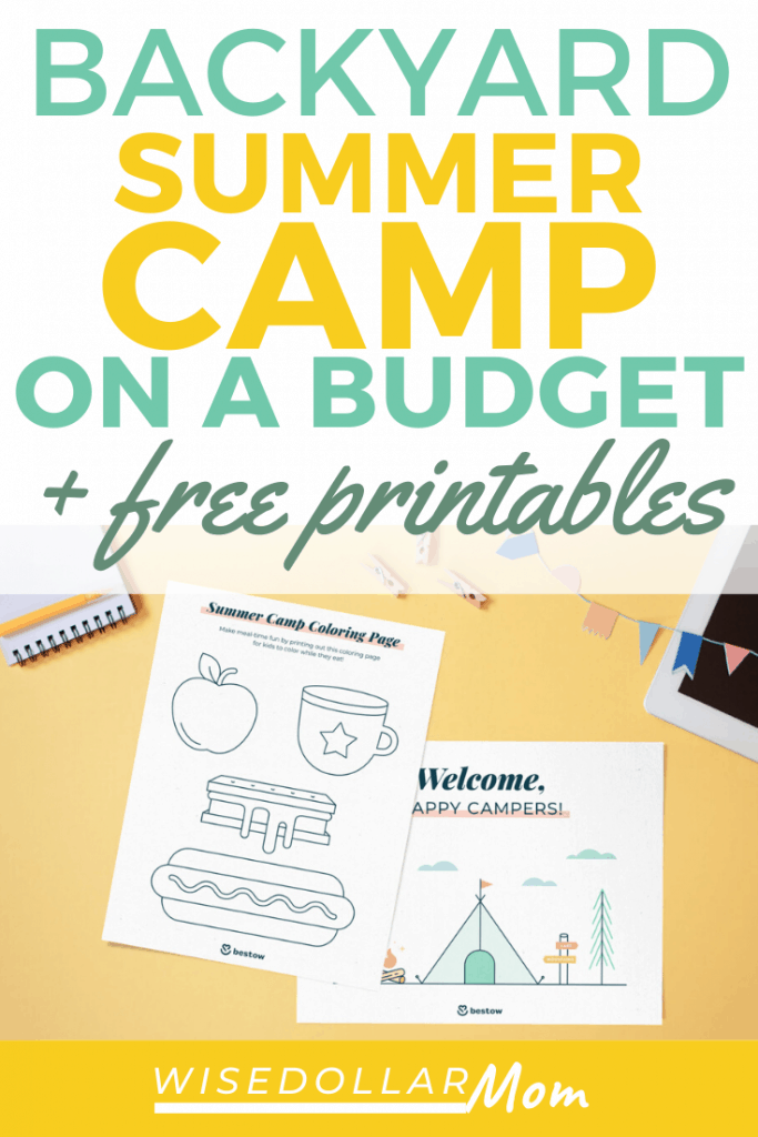 Looking for some summer fun at home? Create a summer camp in your backyard and get inspired by these fun printables!
